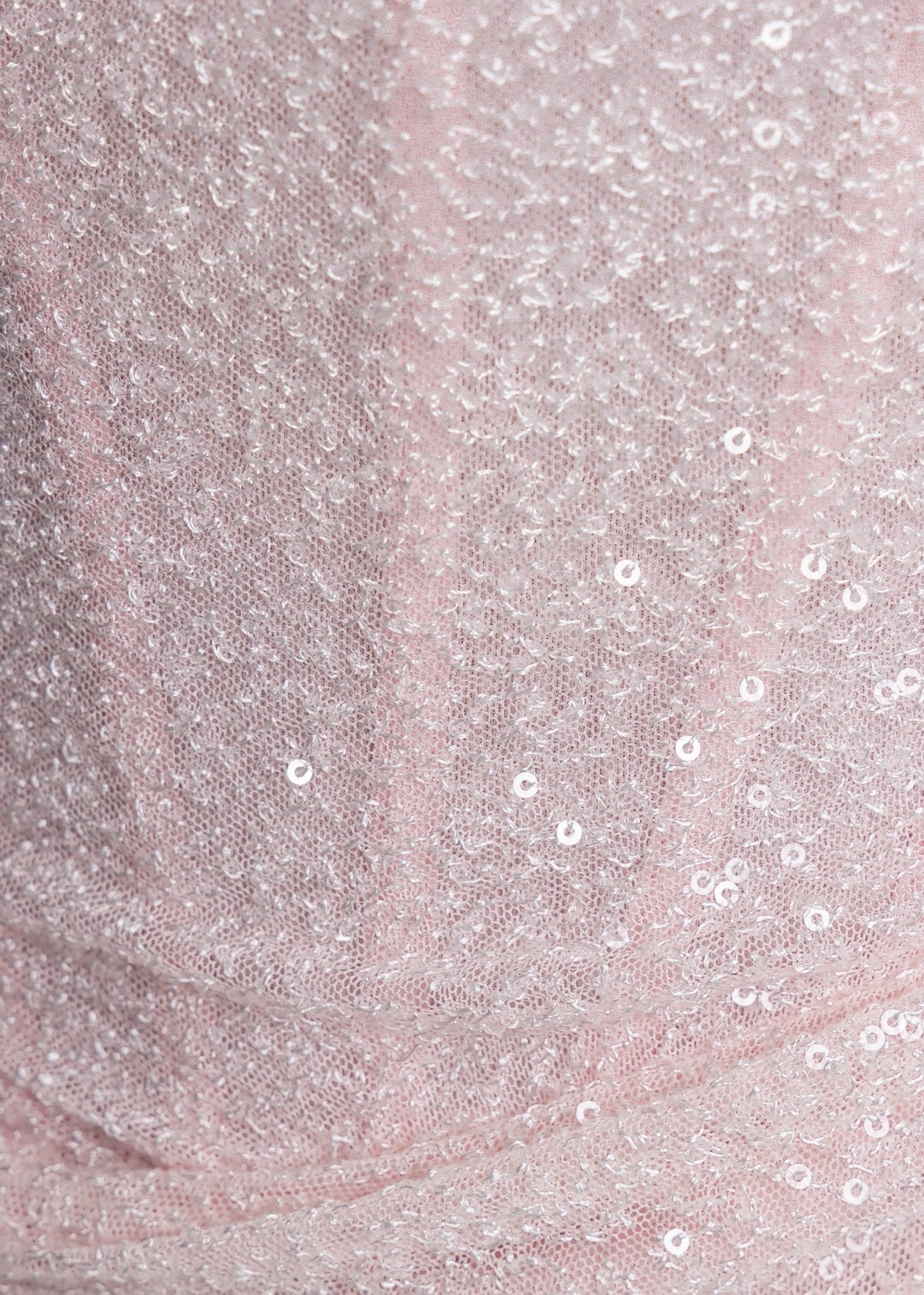 Beauty Treasure Sequin Strapless Gown - Pink