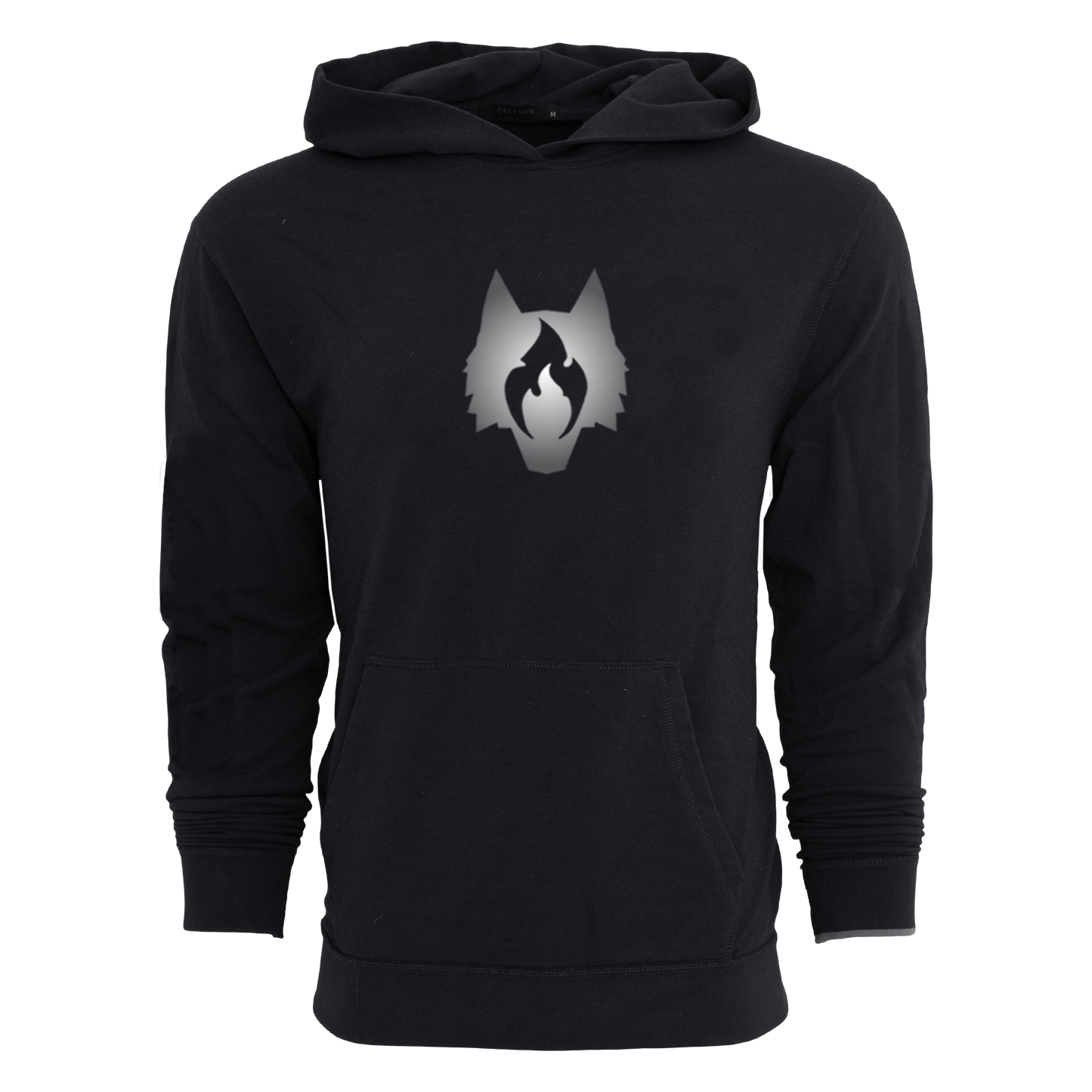 Crimson Fire Wolf Gotham Hoodie