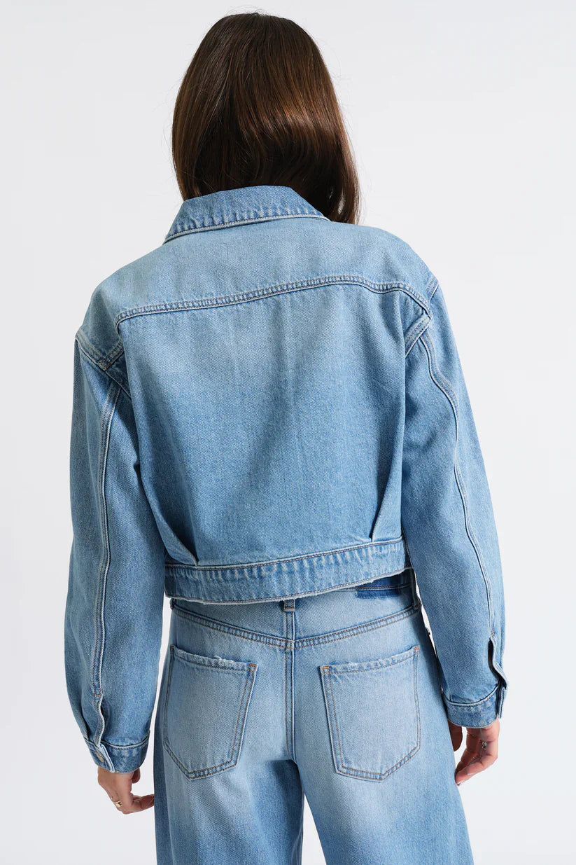 Daze Del Mar Short Jean Jacket