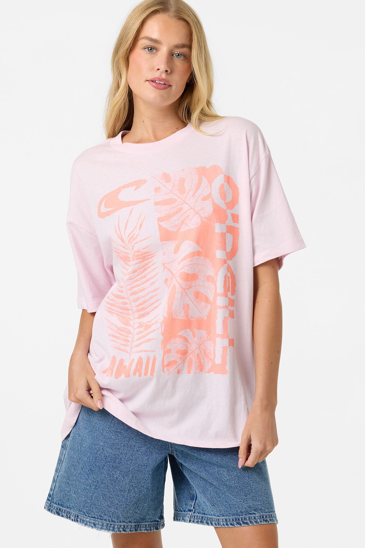 Monstera Hawaii Oversized Tee