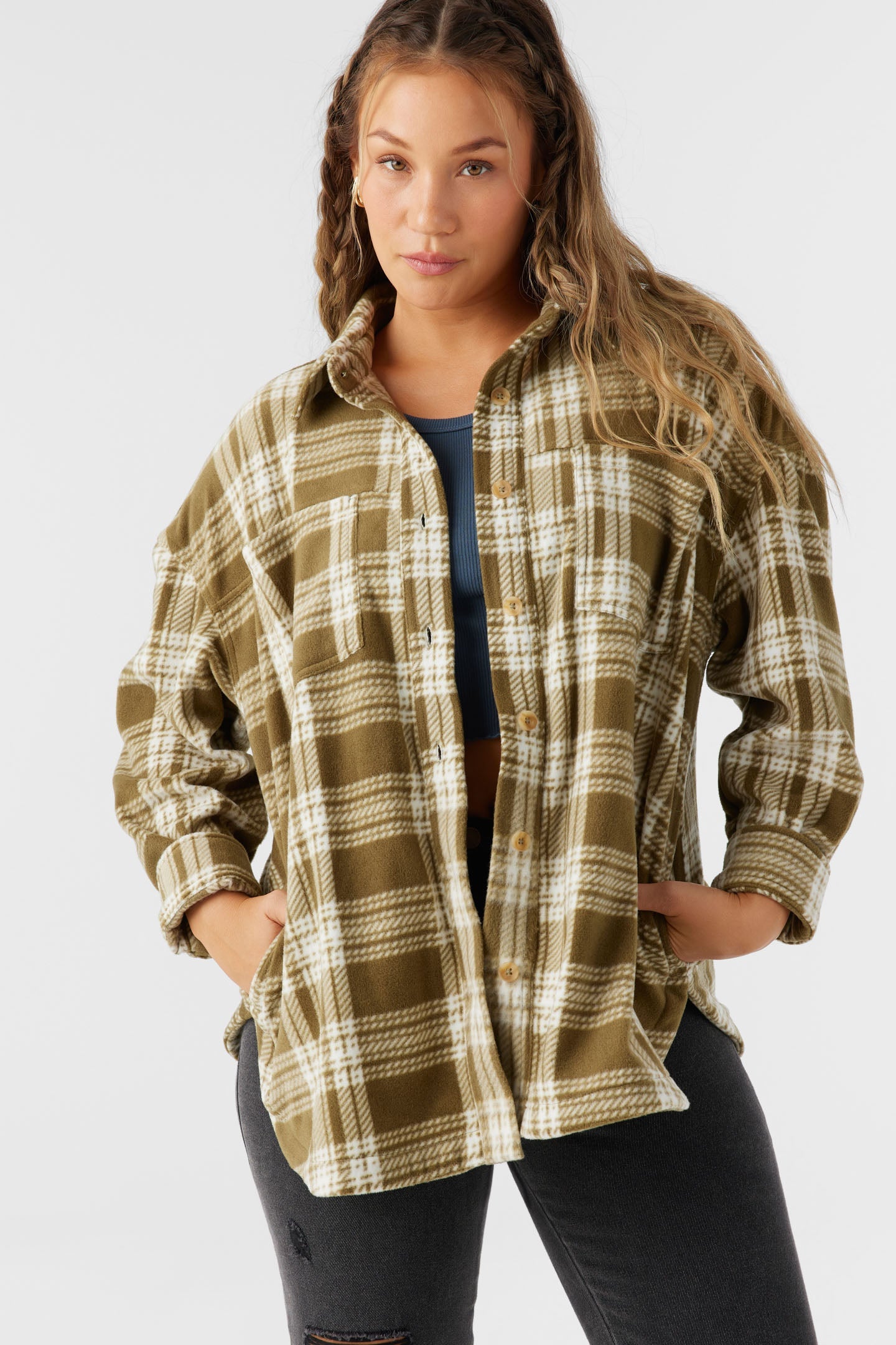 Rune Superfleece Oversized Fit Shacket