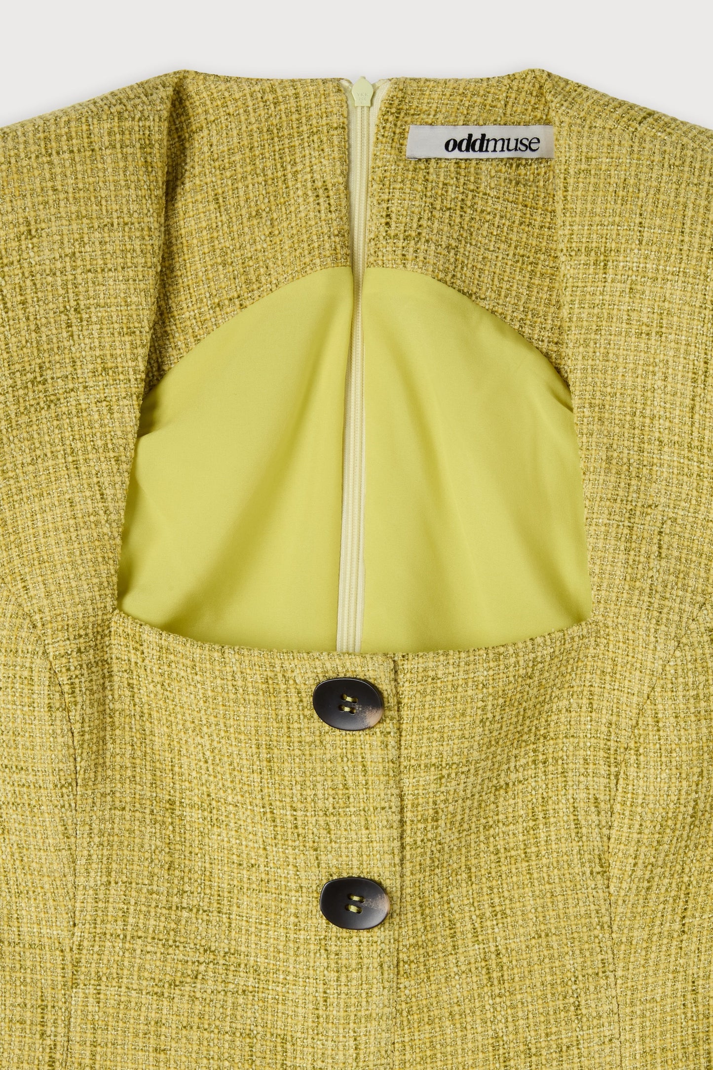 Cotton Mix Bouclé Waistcoat