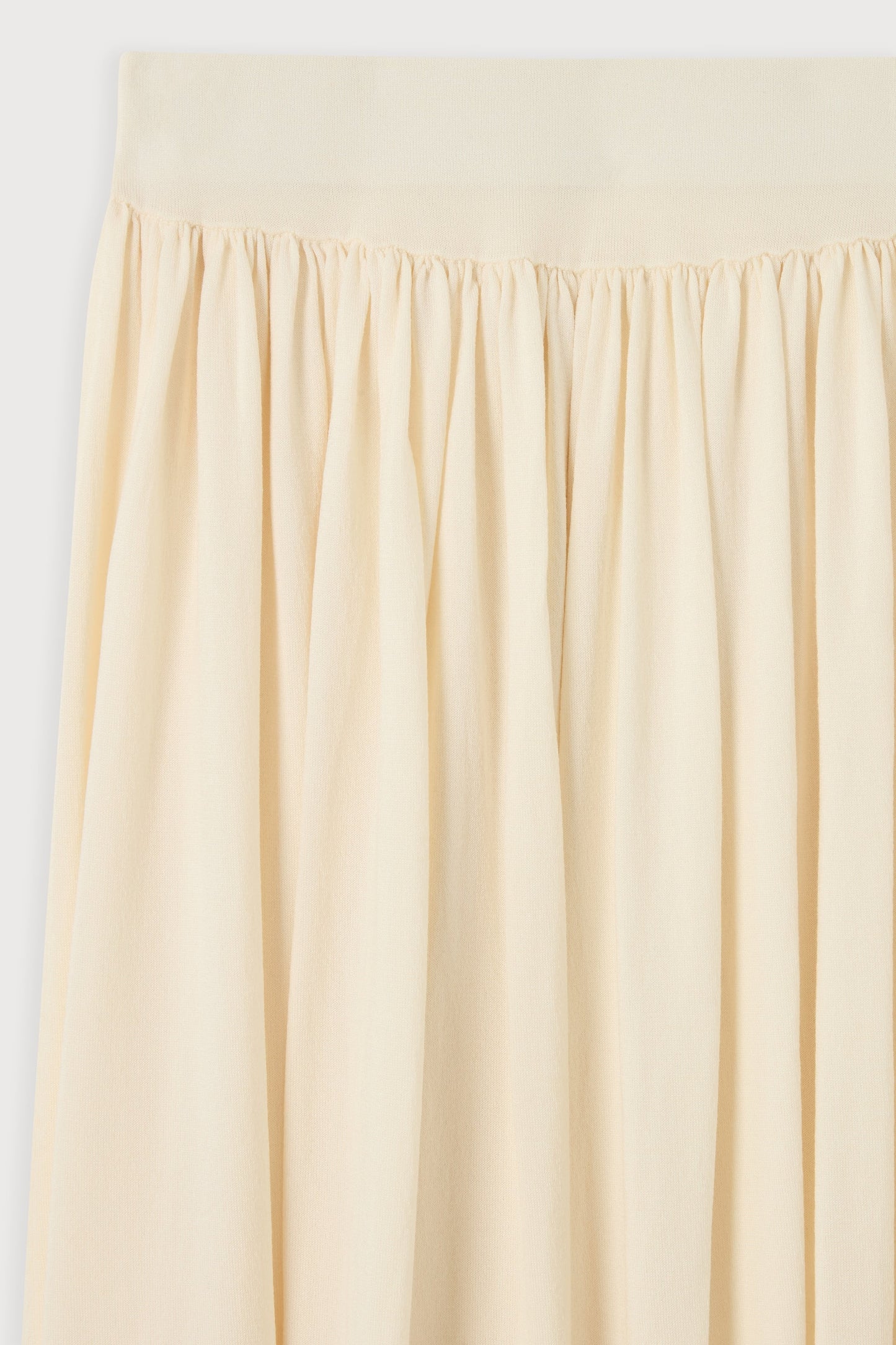 Sheer Knitted Maxi Skirt