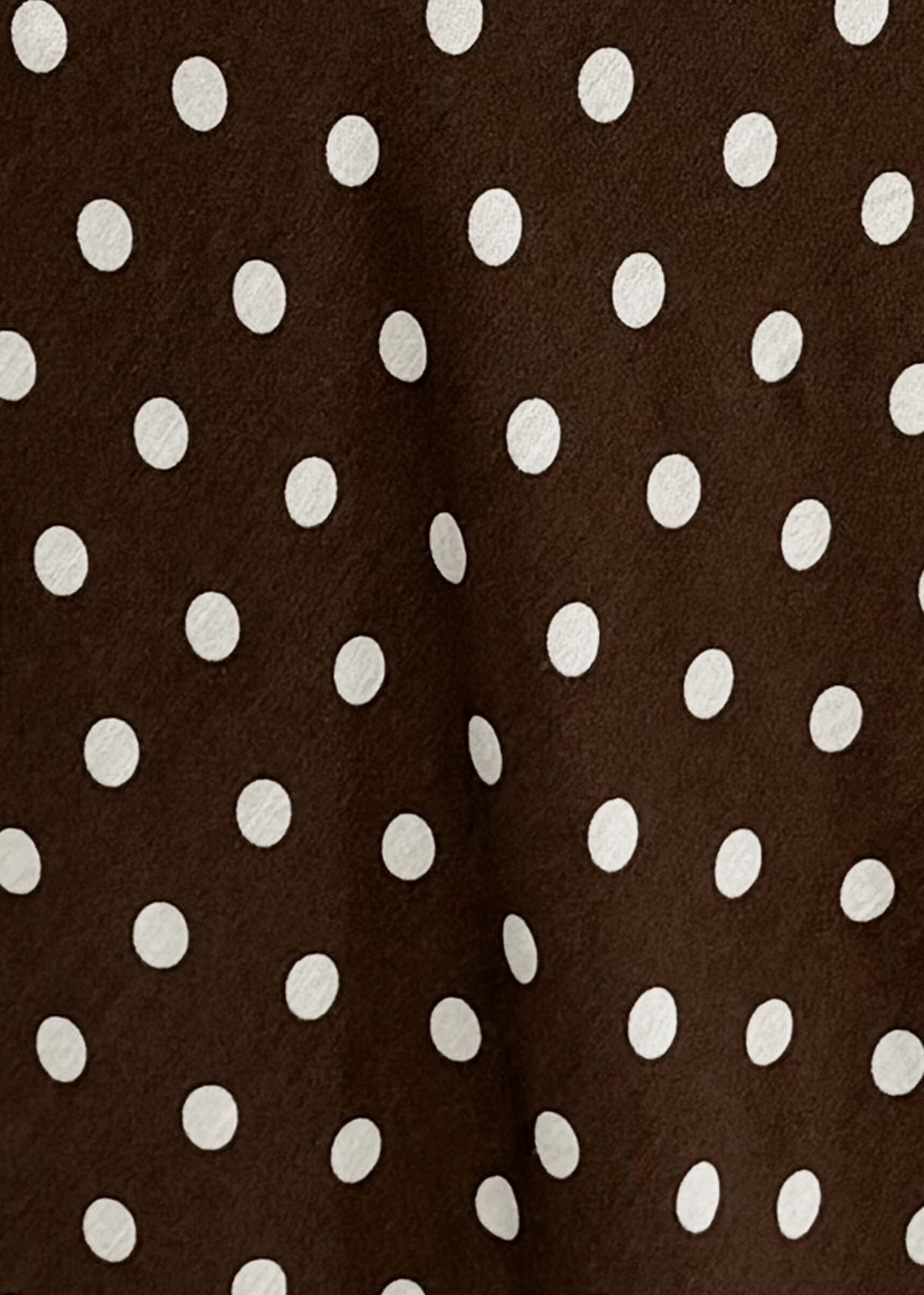 Good Intentions Cut Out Back Polka Dot Maxi Dress - Brown