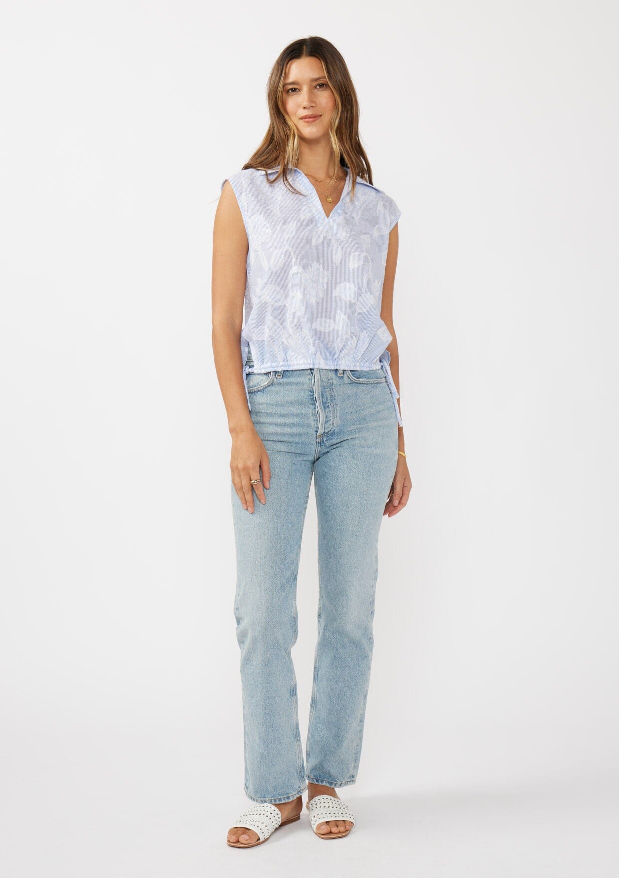 Etta Embroidered Top