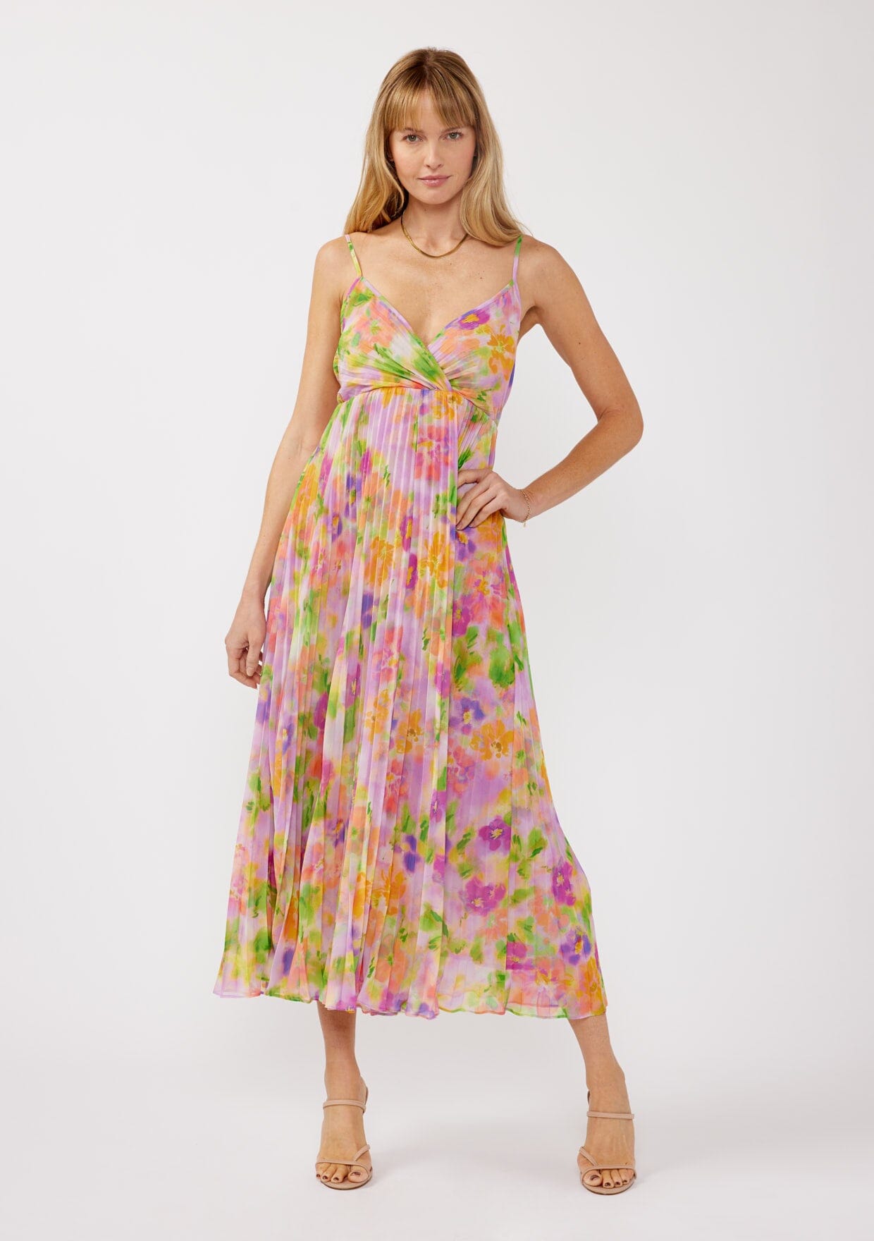 Mystic Bloom Maxi Dress