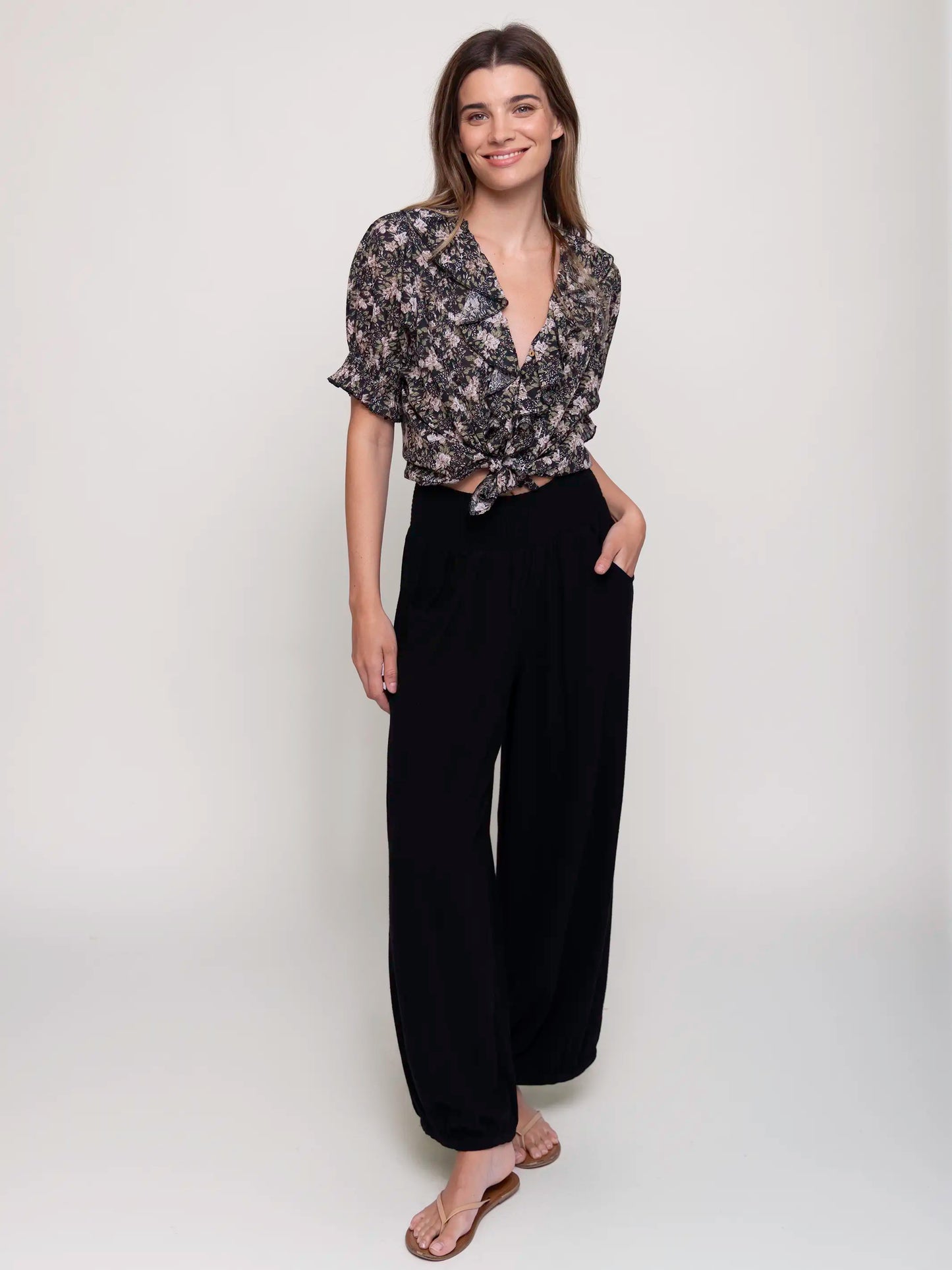 Around The Town Pants - Black