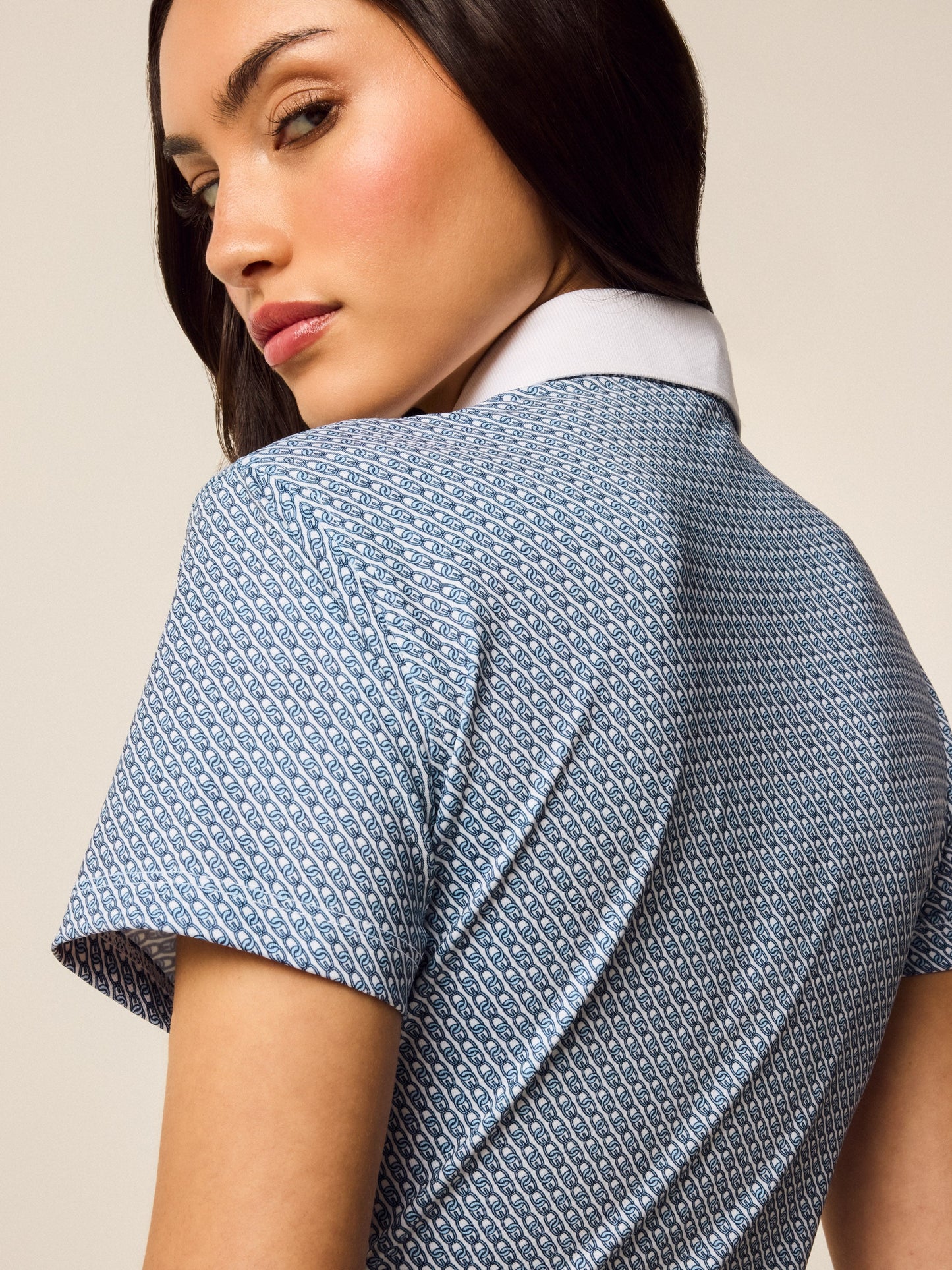 Scarlett Link Short Sleeve Polo