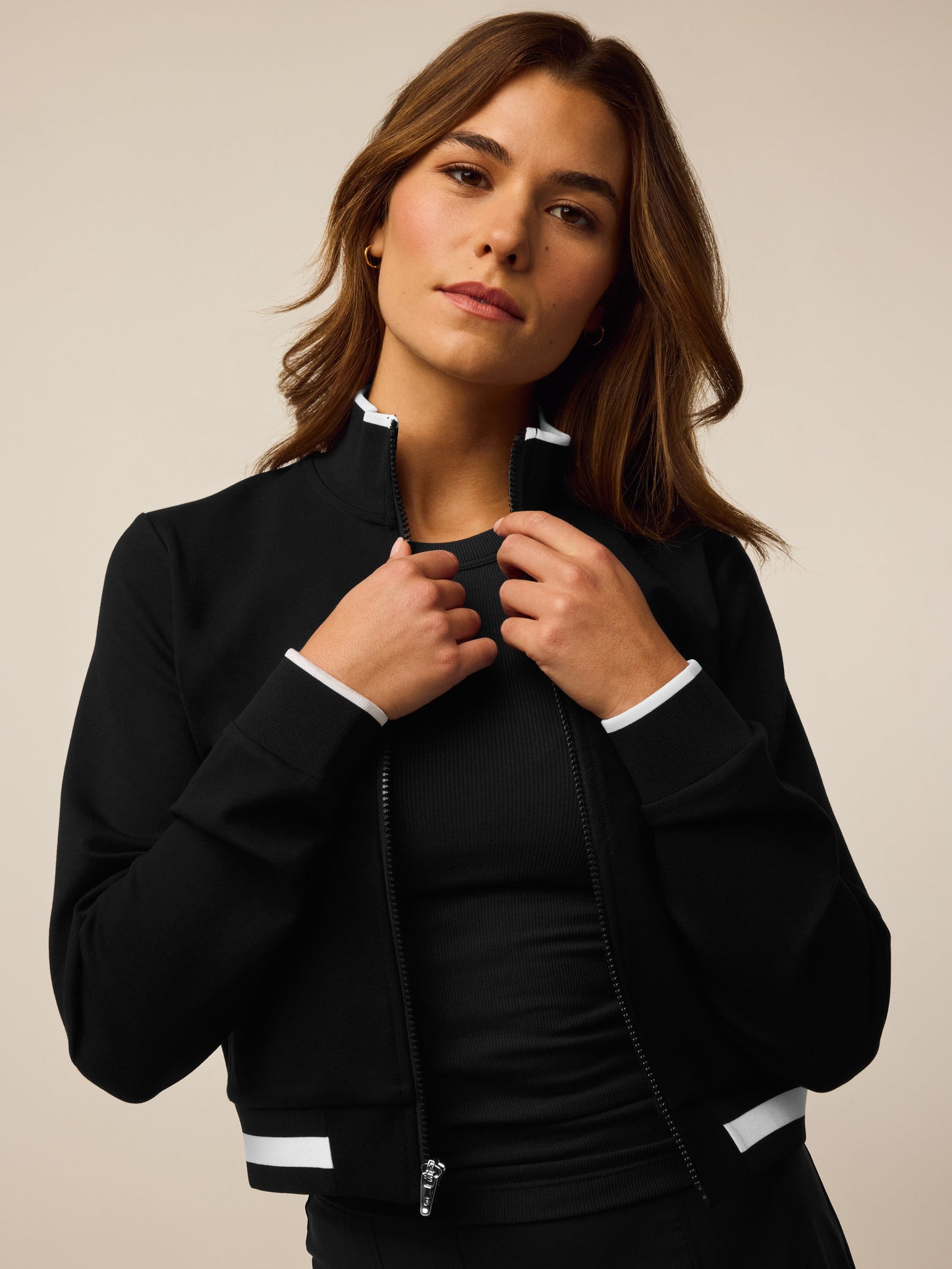 Drea Varsity Bomber Jacket