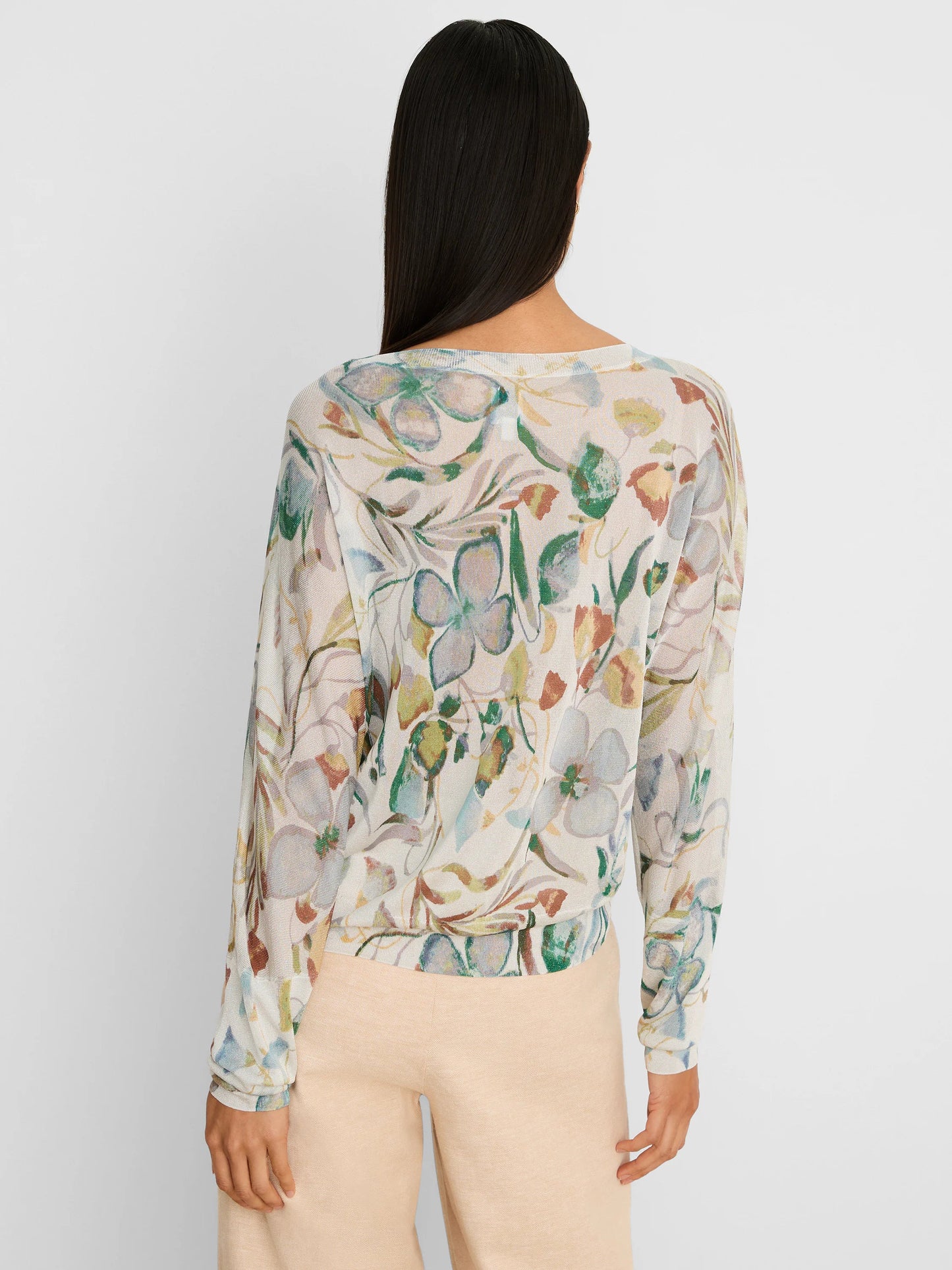 Pressed Flowers Luxe Sweater