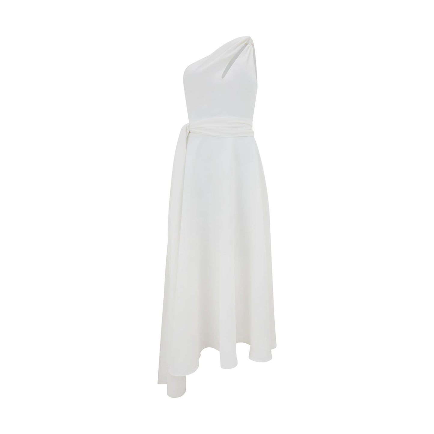 Asymmetric Midi Dress