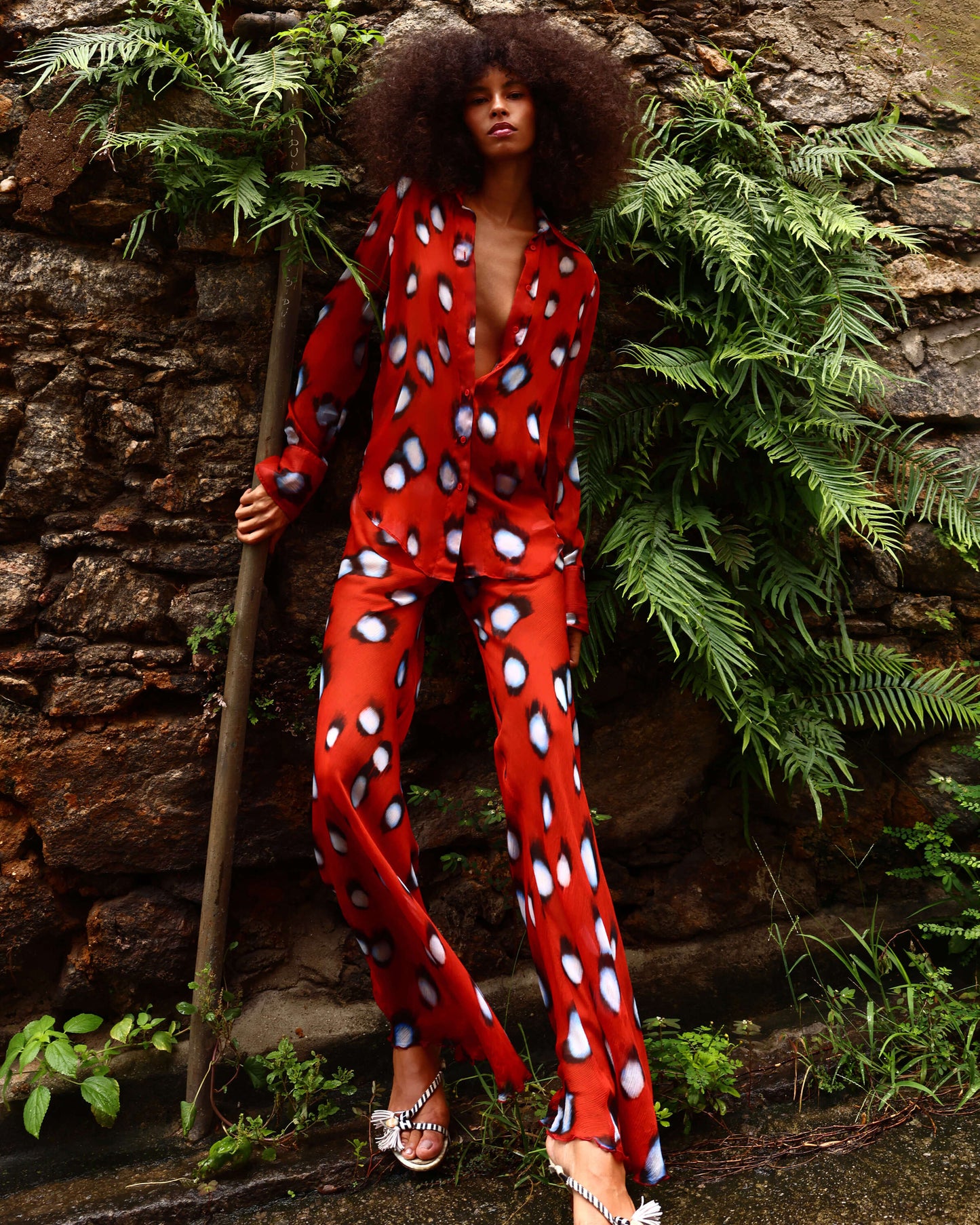 Sonni Trouser Red