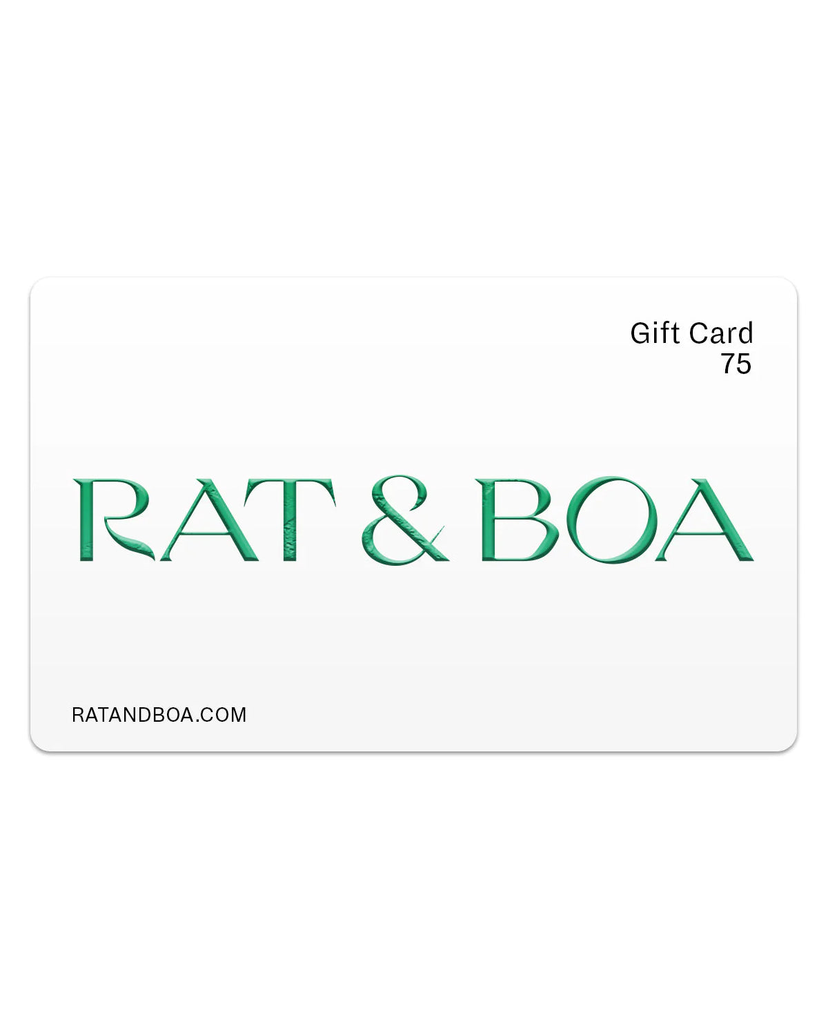 £75 Gift Card