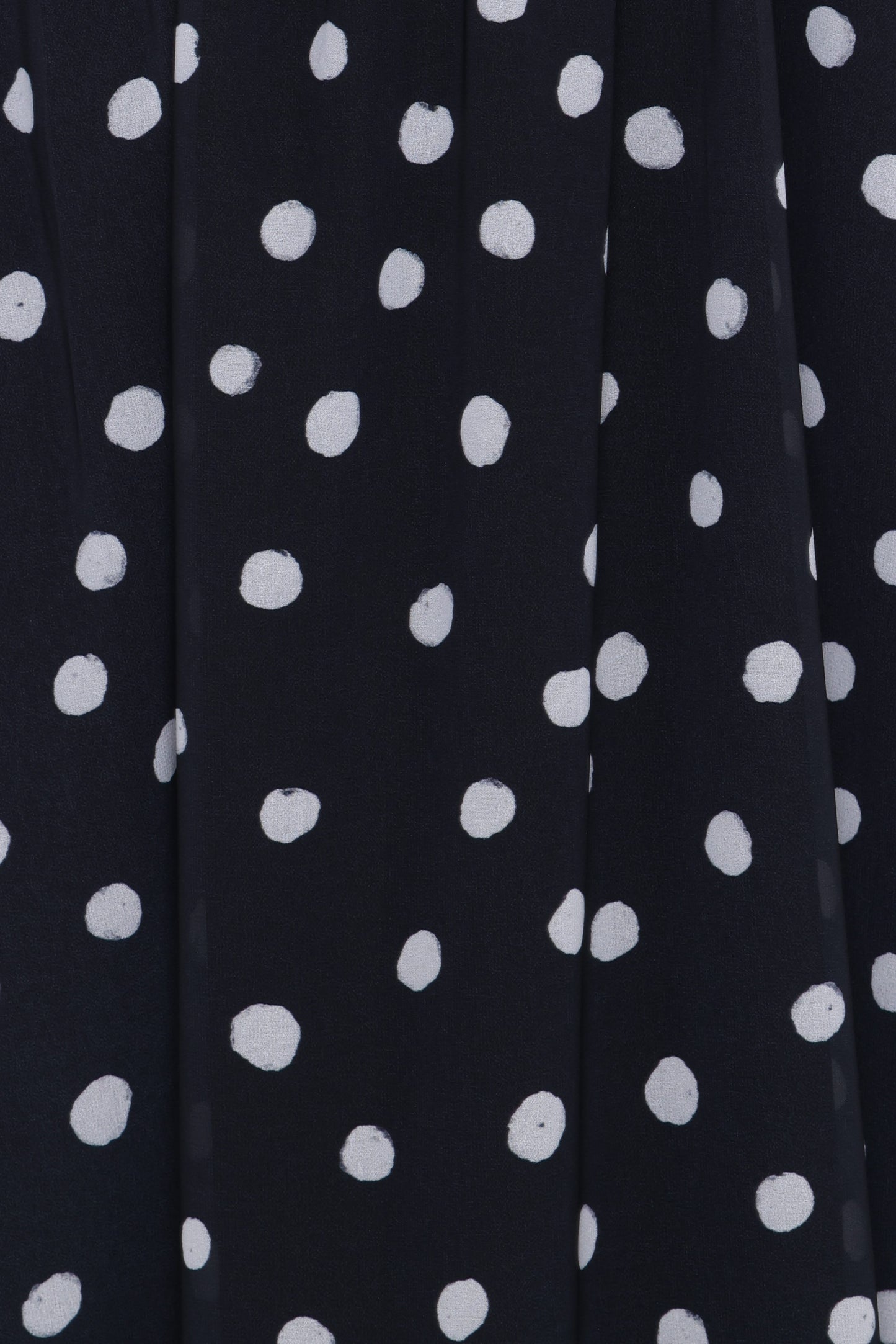 Boston Strapless Maxi Dress - Black Polka Dot