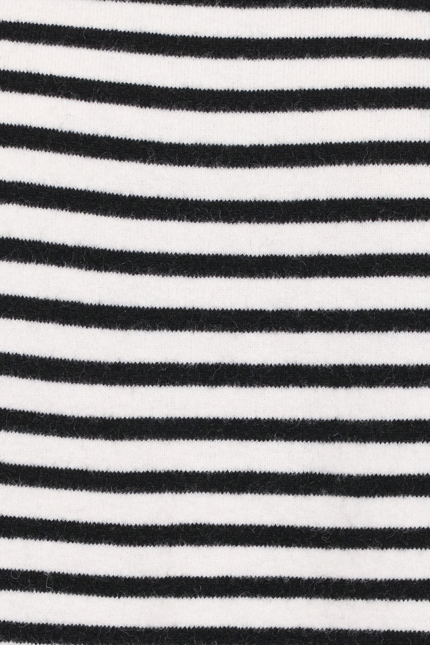 Ceres Knitted Tee - Black/White