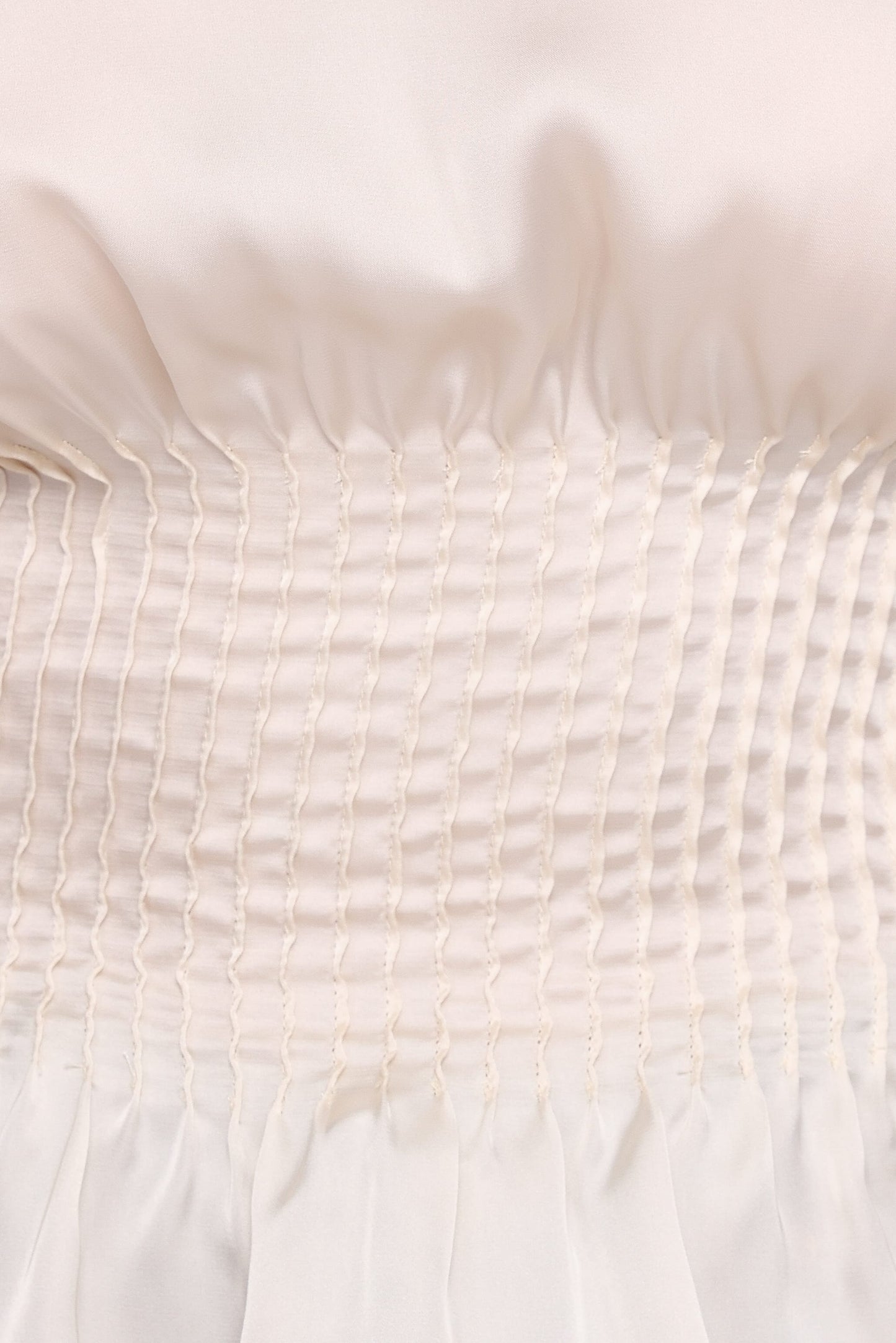 Cherish Pintuck Top - Cream
