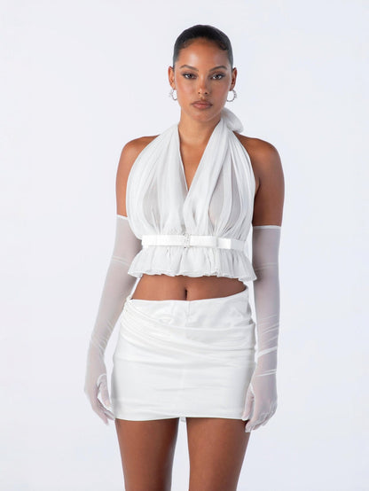 Giselle Skirt (White) (Final Sale)
