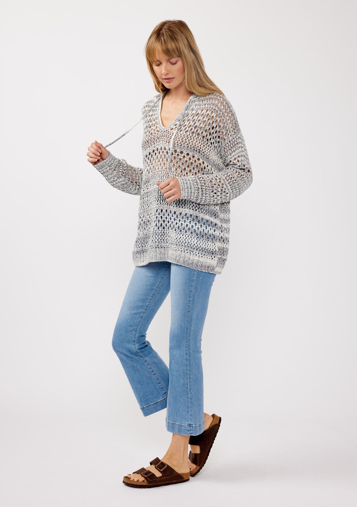 Mia Crochet Hoodie