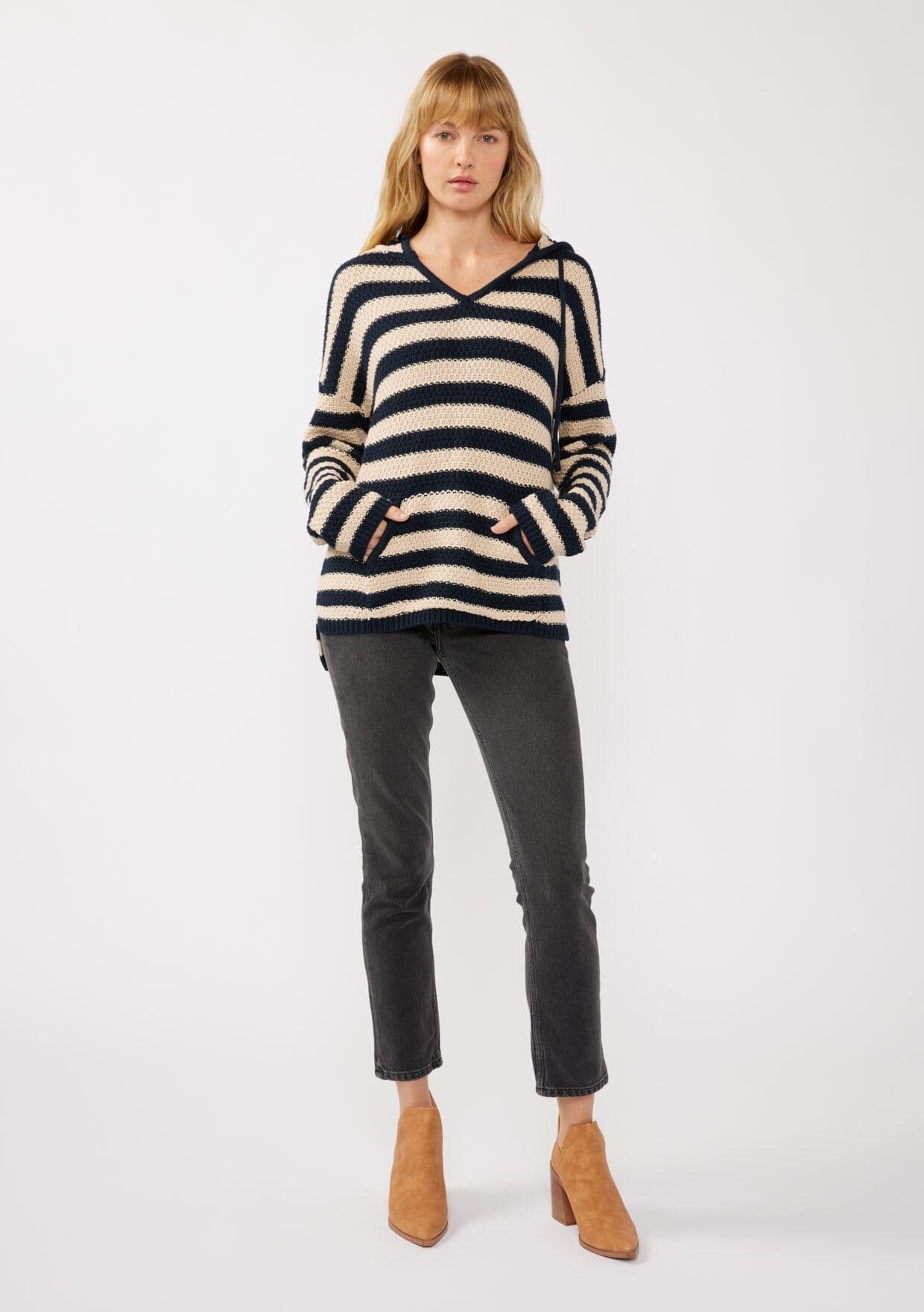 Marina Striped Hoodie