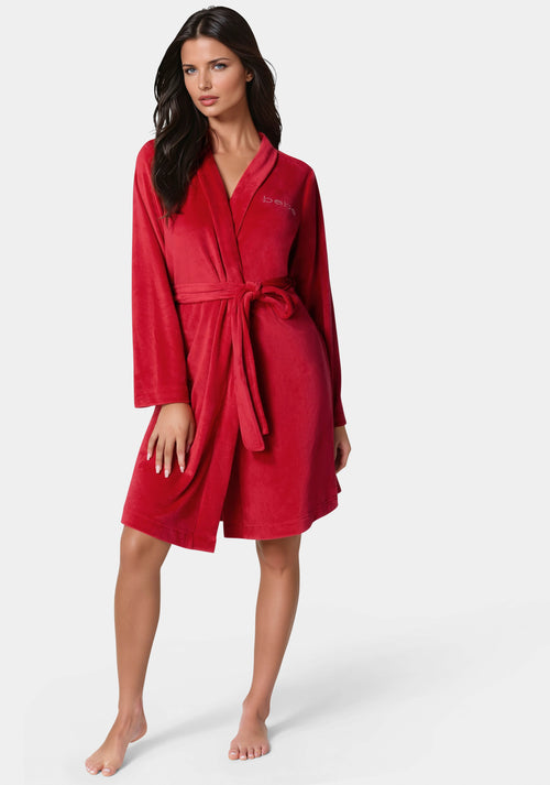 Velour with Rhinestones Robe