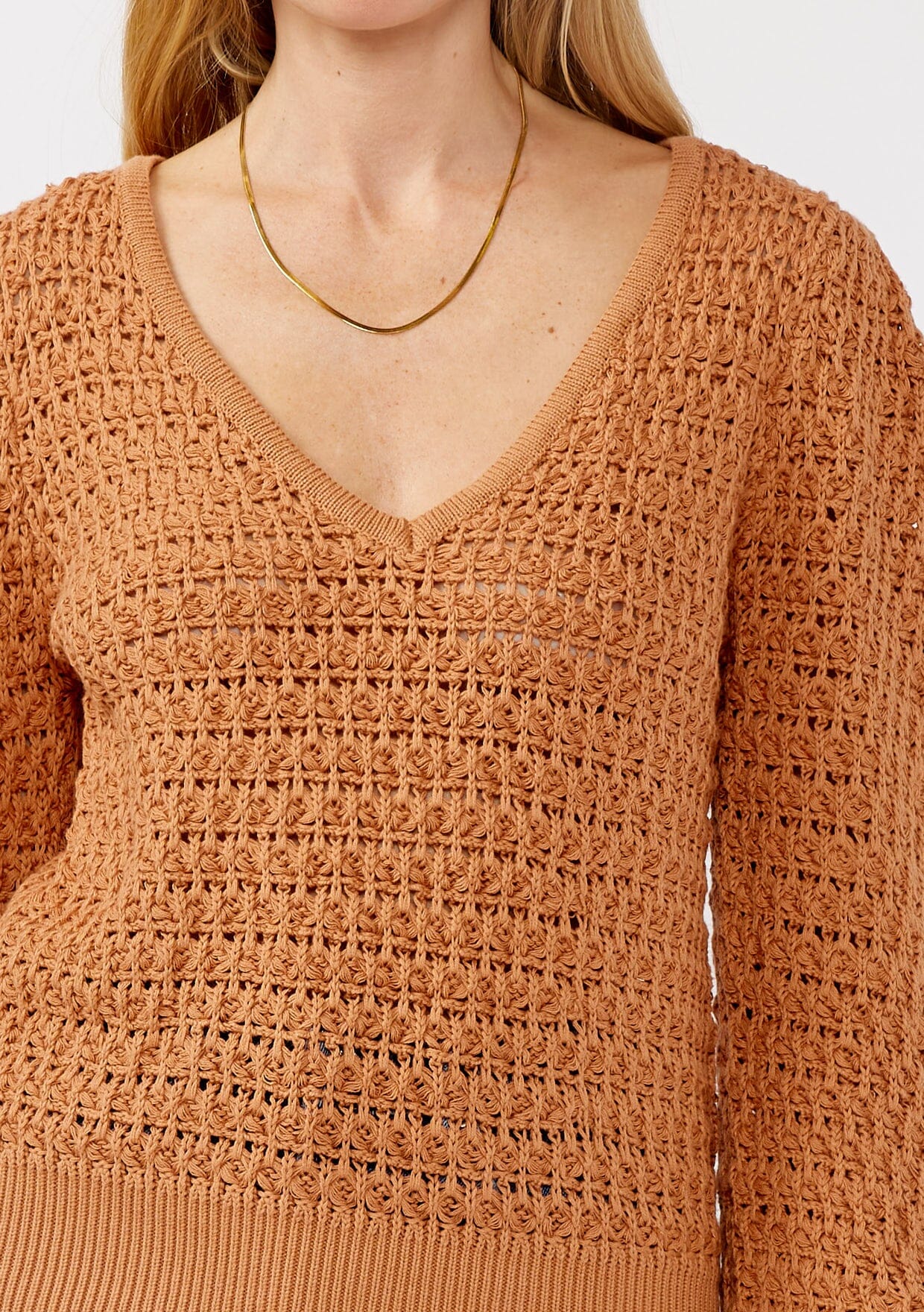 Vela Crochet Sweater