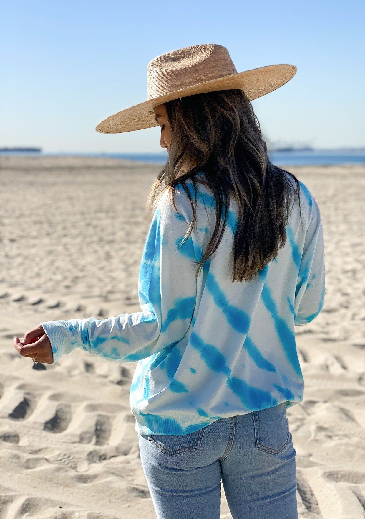 Topanga Vibes Tie Dye Sweatshirt