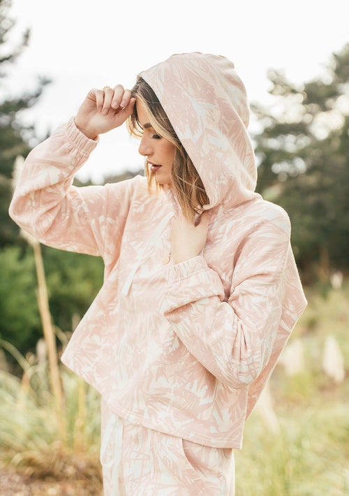Lazy Days Palm Hoodie