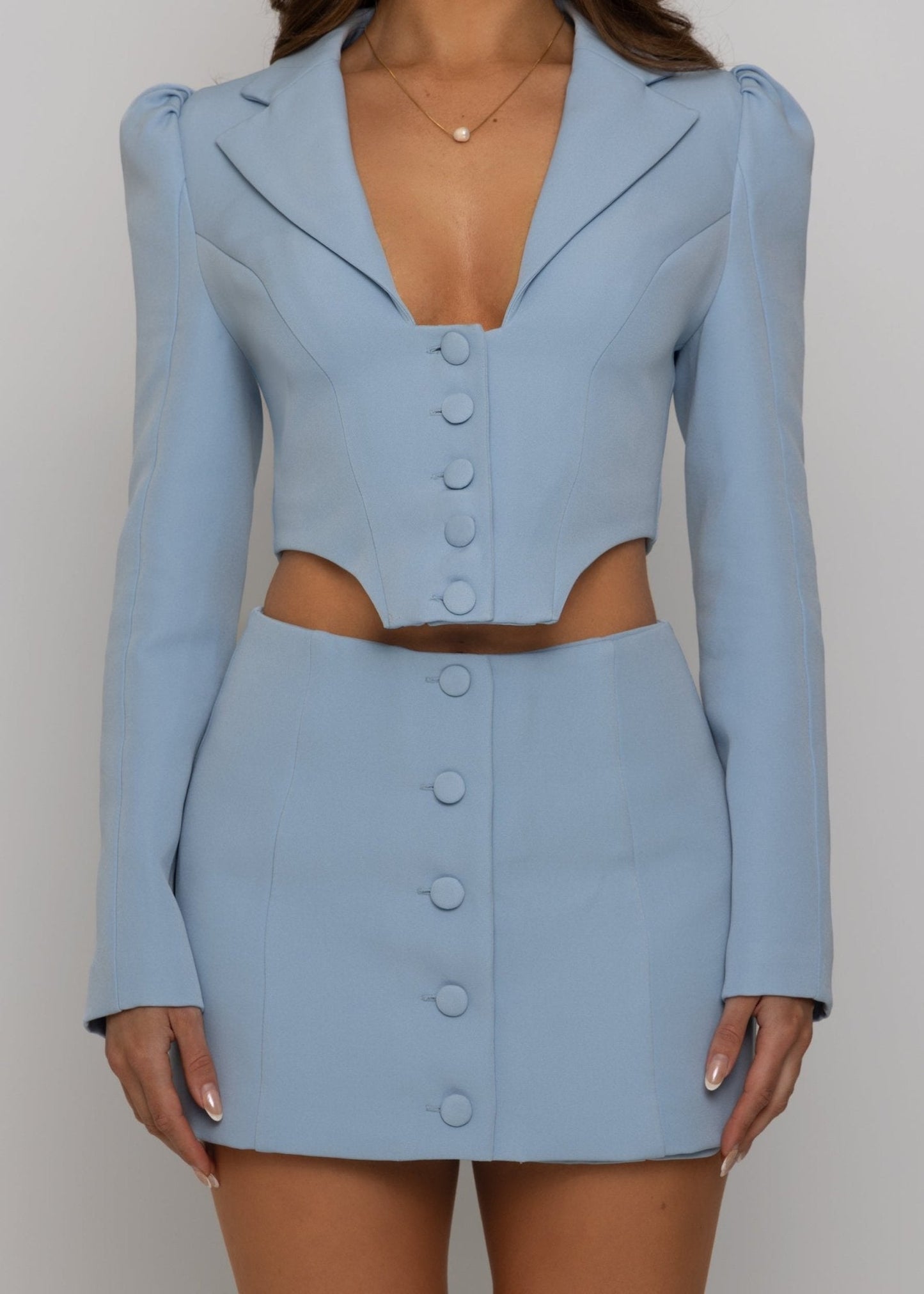 Tailored Dreams Two Piece - Blue
