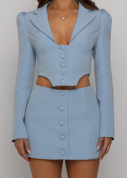 Tailored Dreams Two Piece - Blue