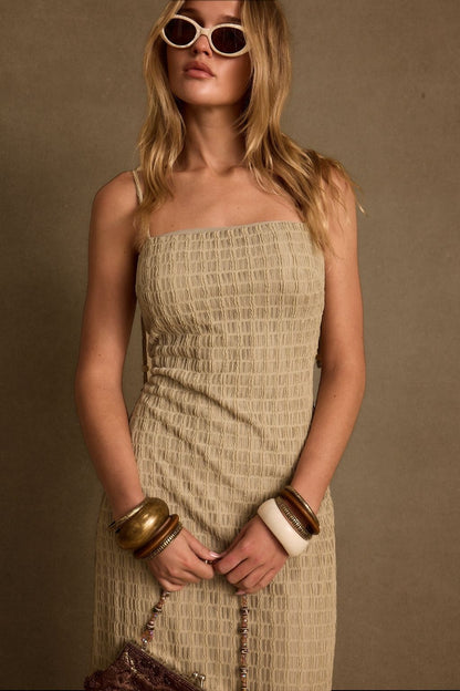 Jazmin Light Sage Midi Dress