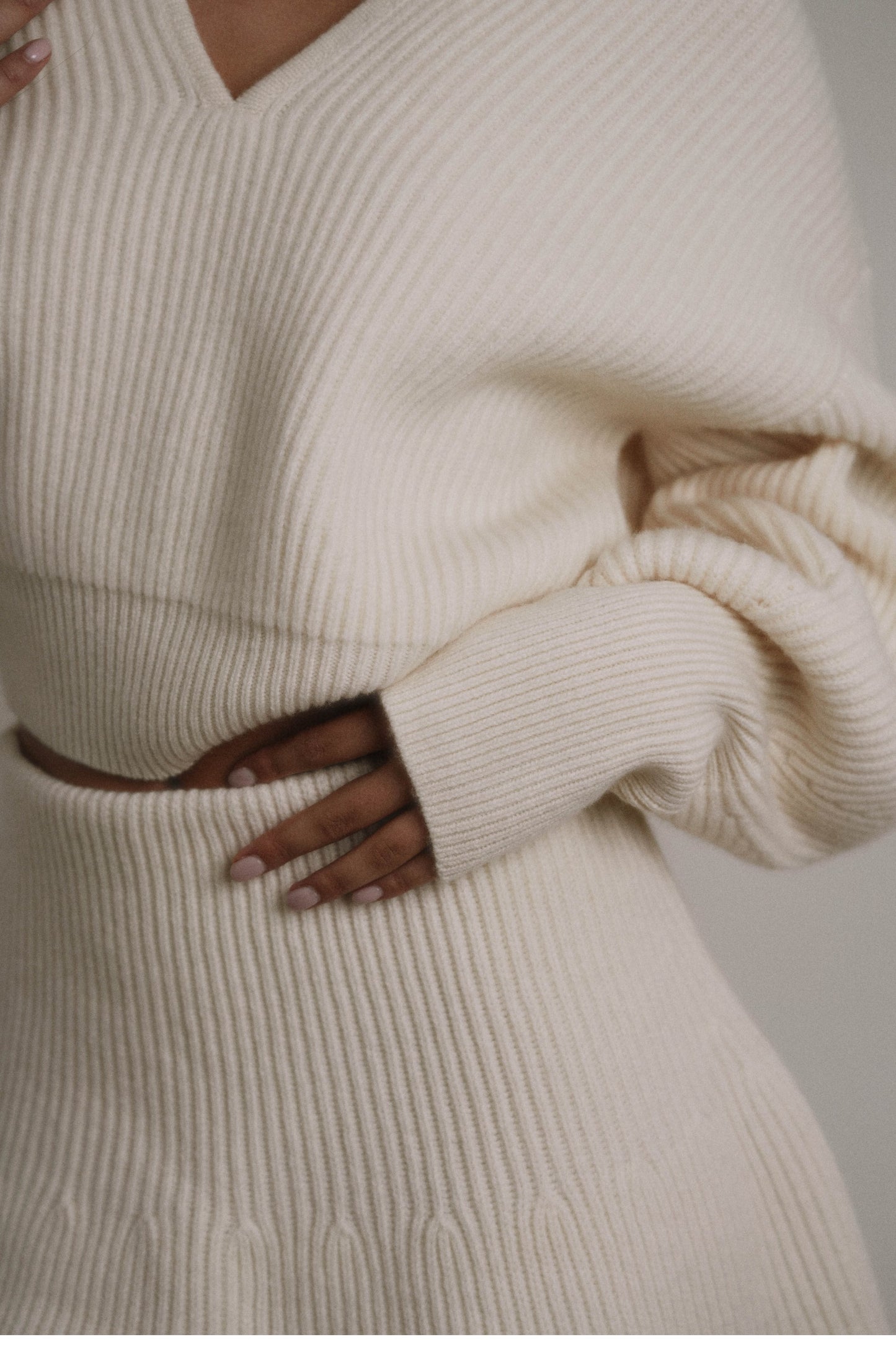 Knitted Mini Skirt
