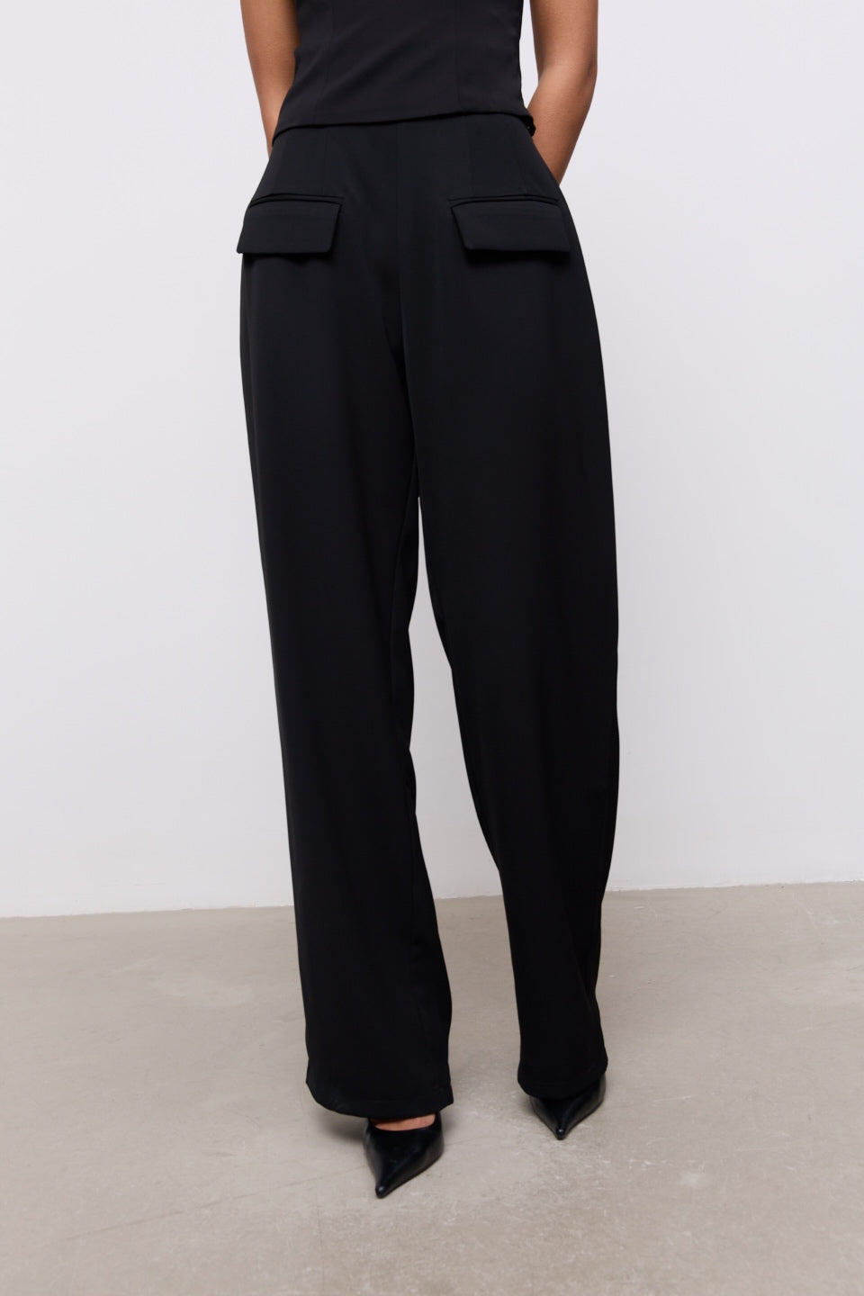 Wide Leg Trousers