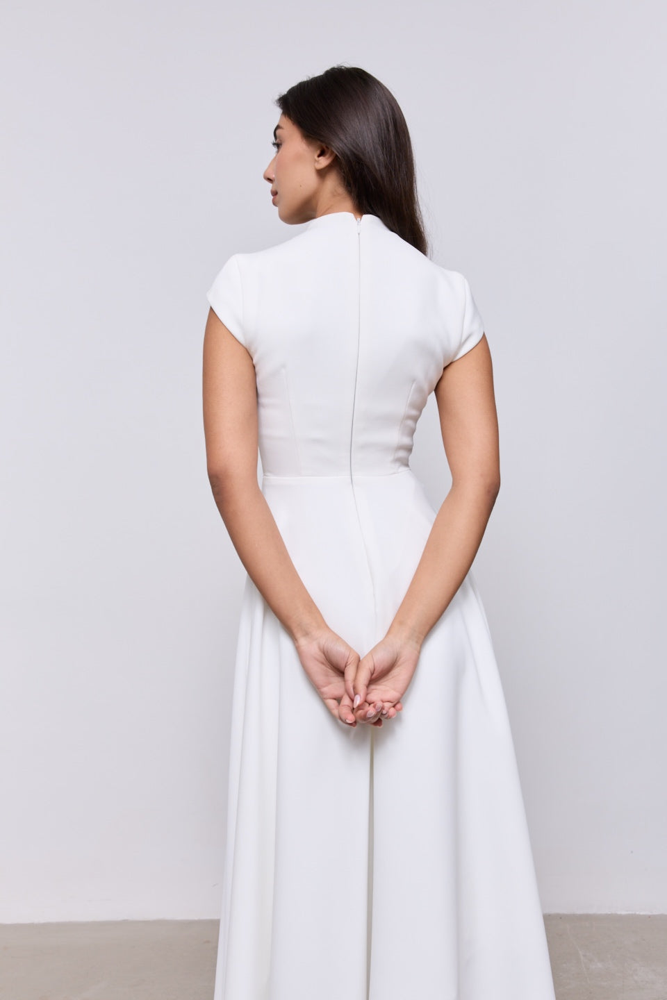Cap Sleeve Midi Dress