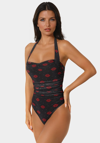 Halter Neck Bodysuit