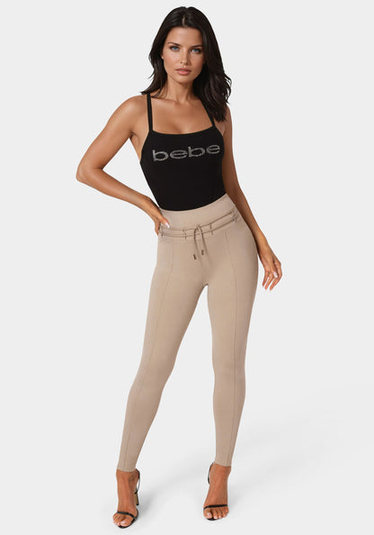 High Waist Thin Belts Legging