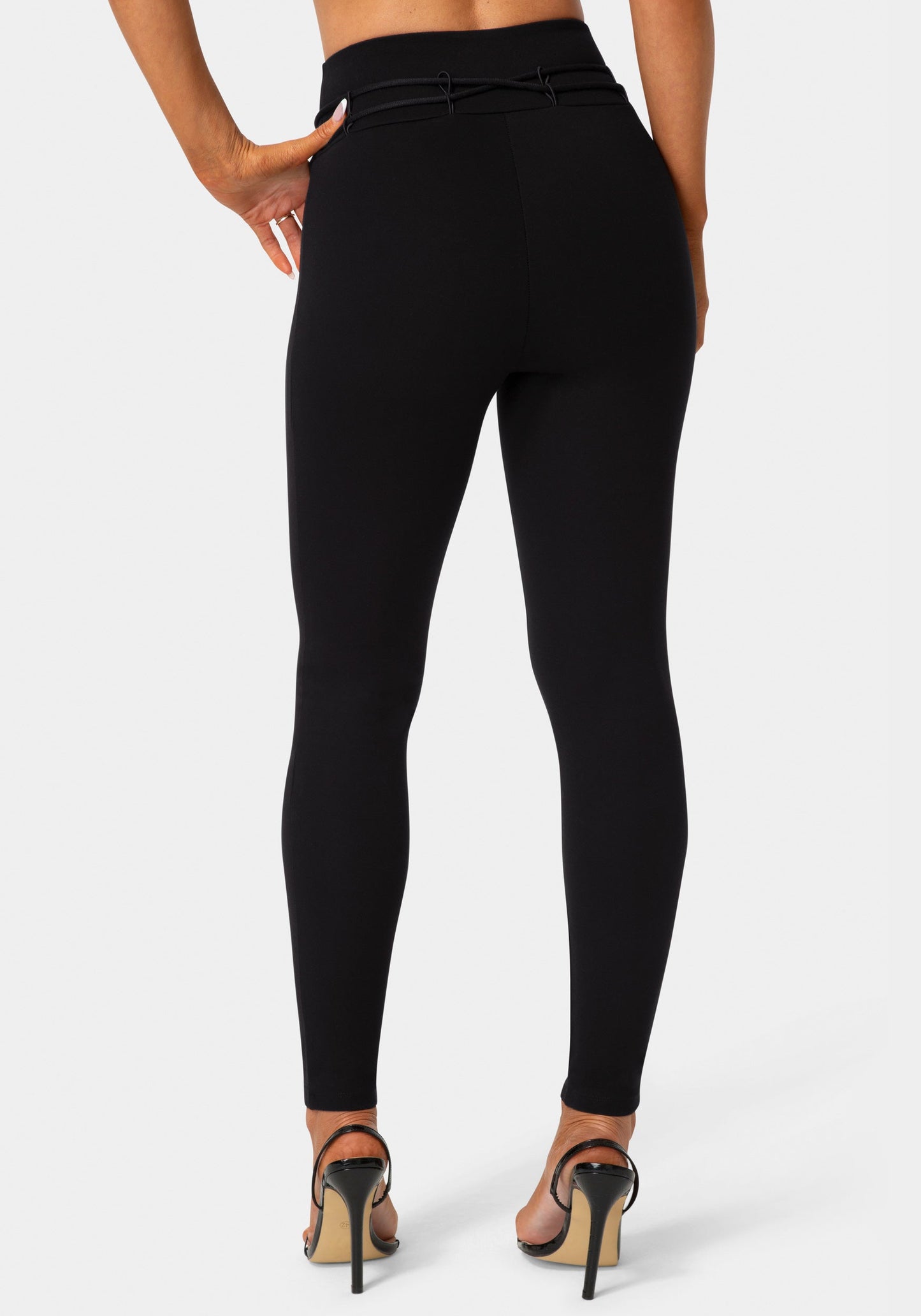 High Waist Thin Belts Legging