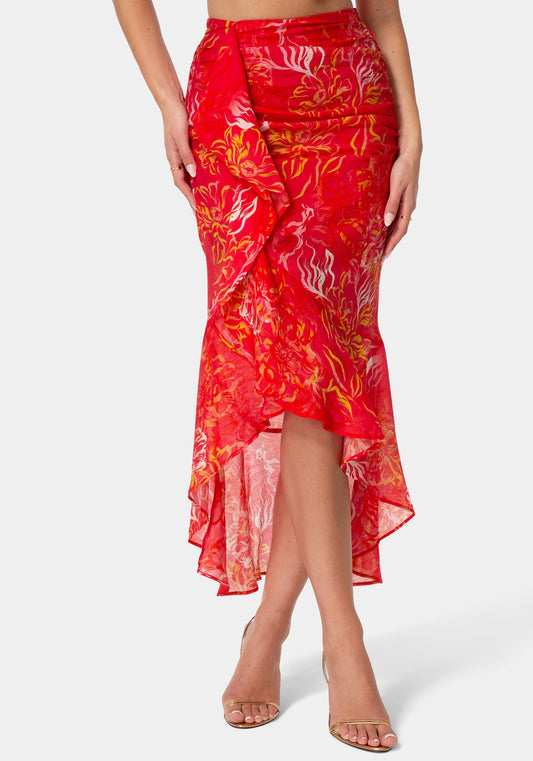 Flowy Flared Skirt