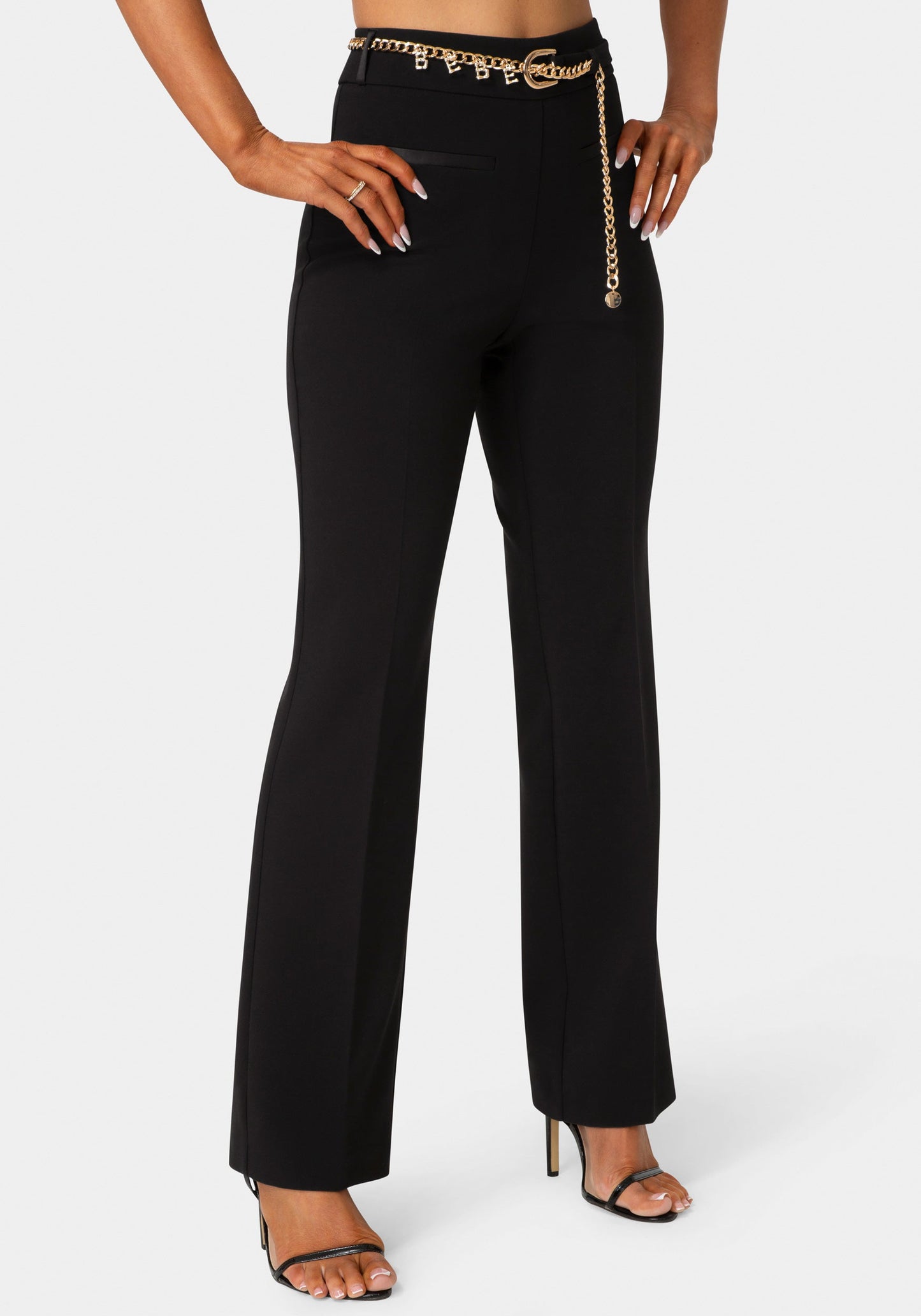 High Waist Straight Leg Pant