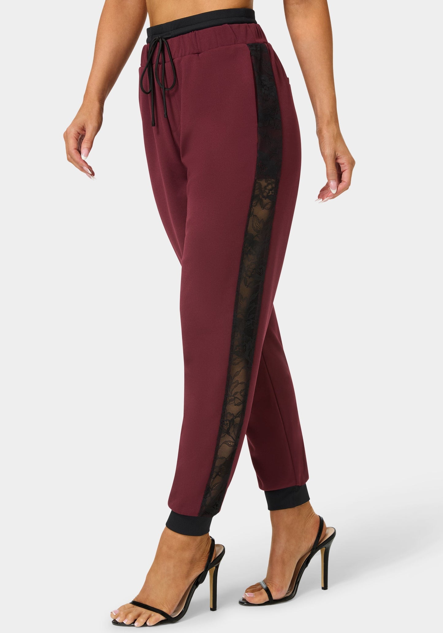 Lace Combo Jogger