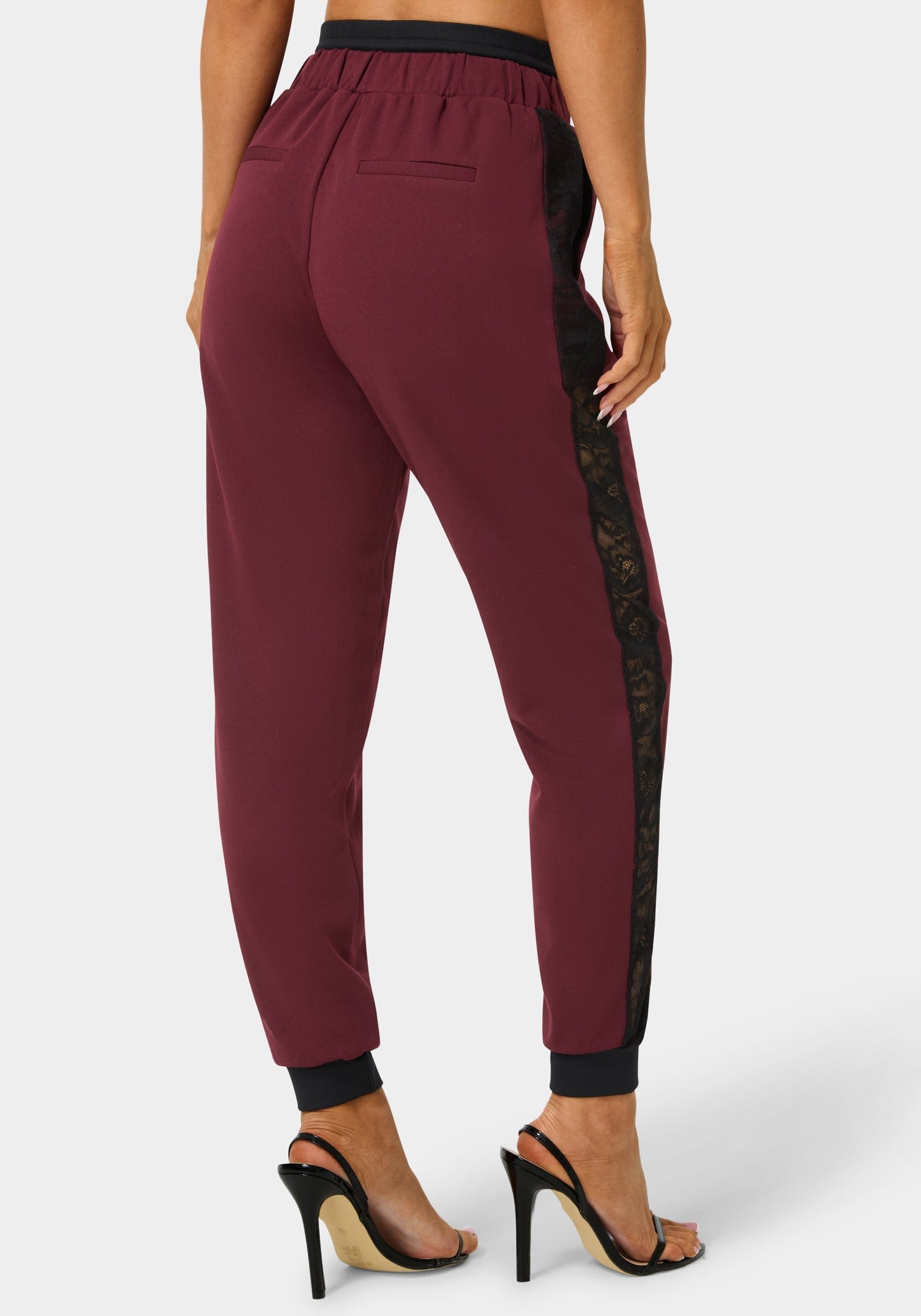 Lace Combo Jogger