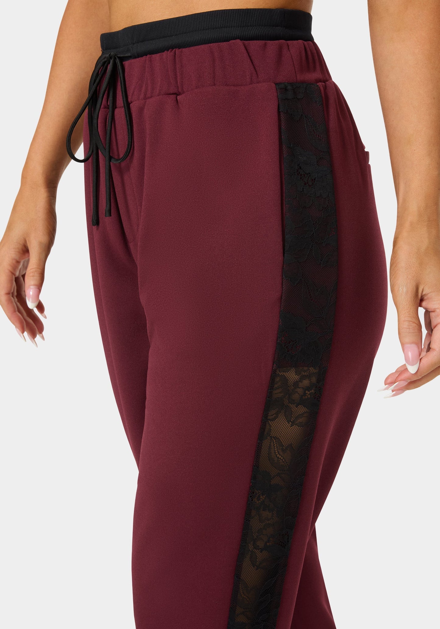 Lace Combo Jogger