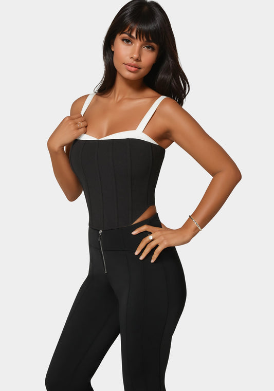 Corset Knit Top