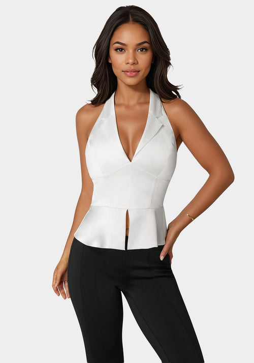 Satin Halter Top
