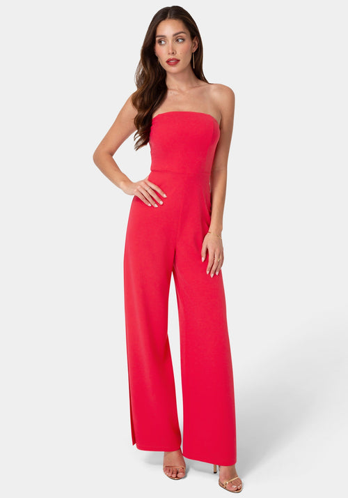 Strapless A-Line Jumpsuit