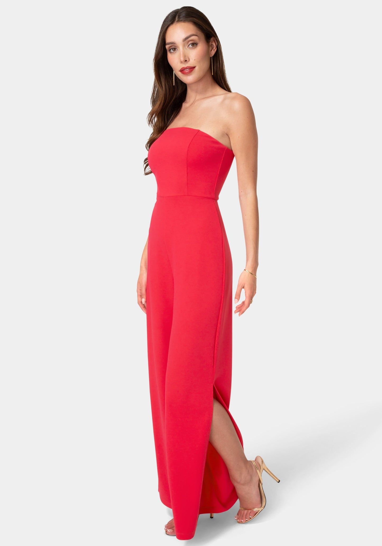 Strapless A-Line Jumpsuit