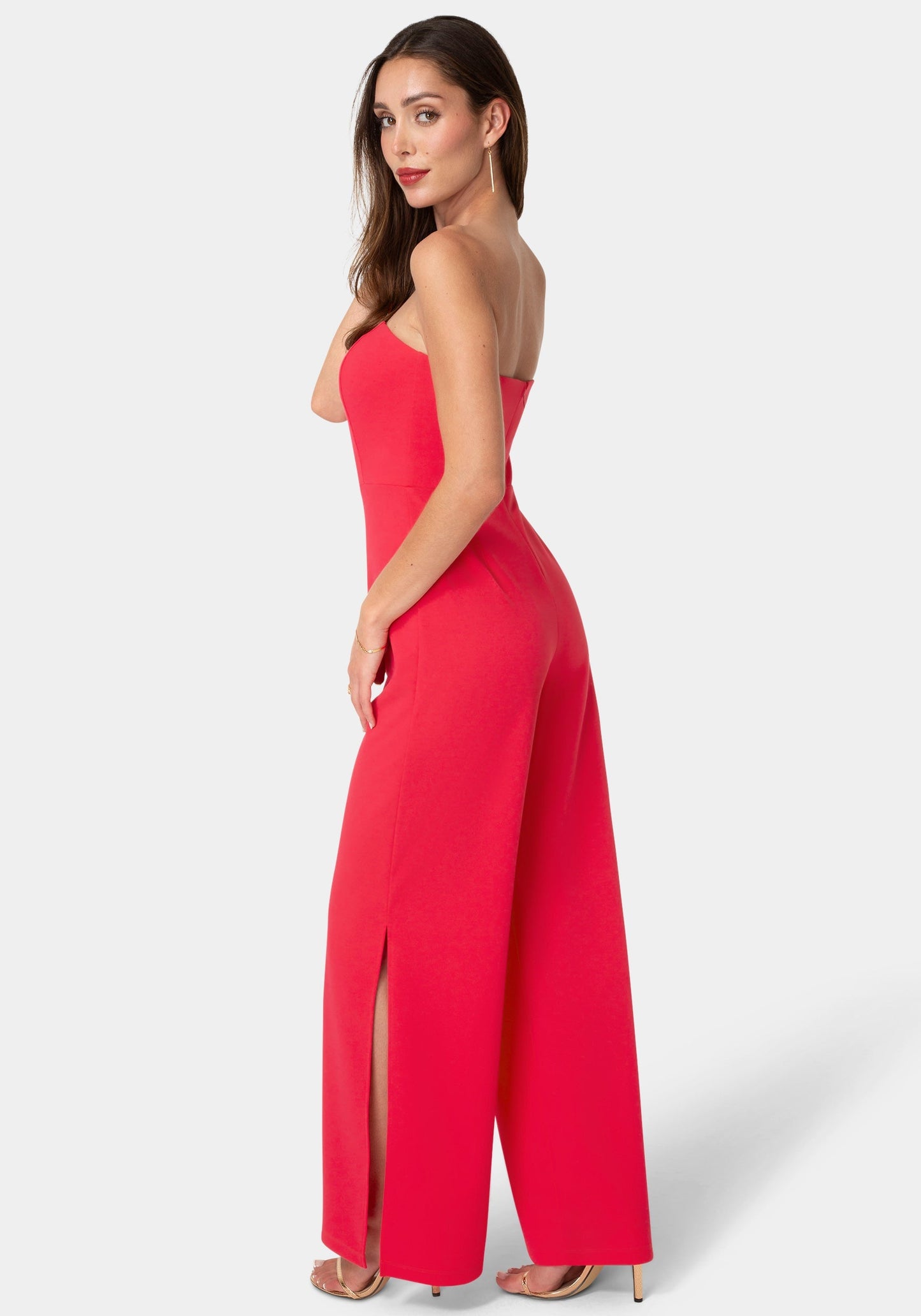 Strapless A-Line Jumpsuit