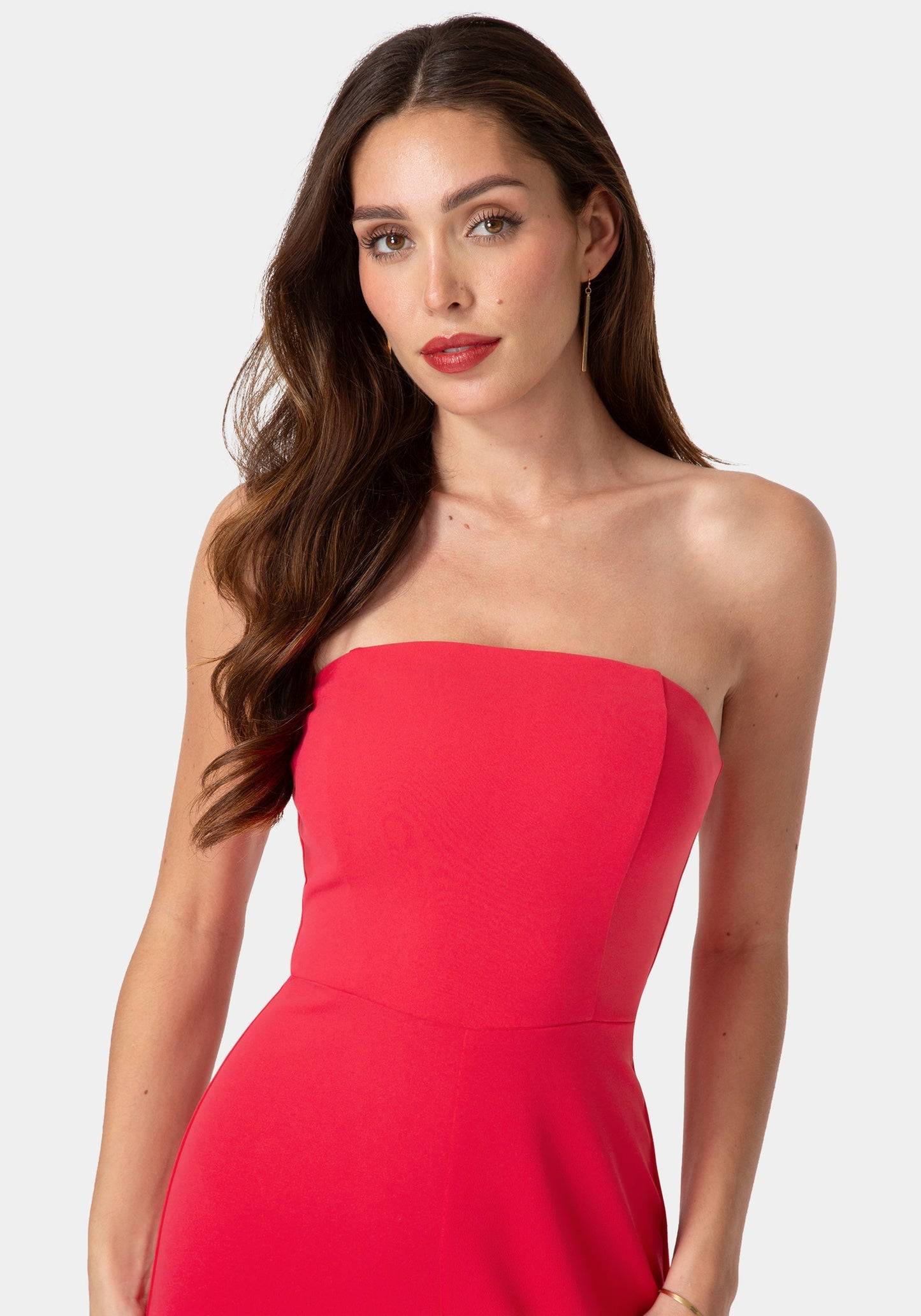 Strapless A-Line Jumpsuit