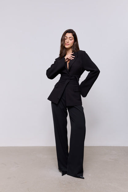 Belted Blazer