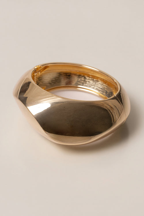 Gold Colette Hinge Bracelet
