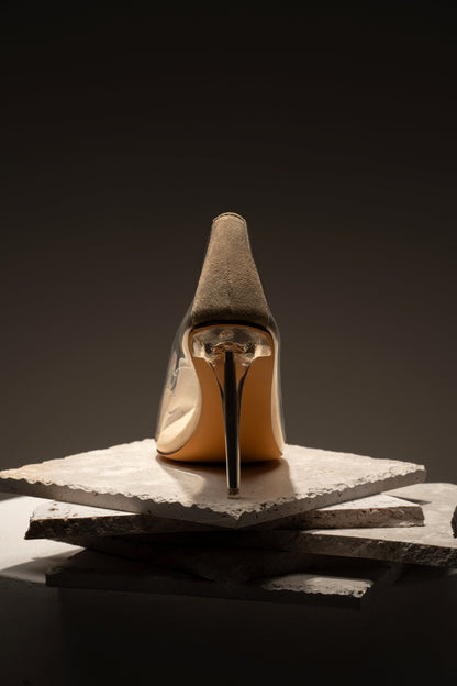 Glass Doll Clear Pumps